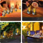LED Solar Candles Light Flameless Rechargeable Night Light For Wedding Party Garden Decor Outdoor Waterproof Solar Candles Lamp - Image 6