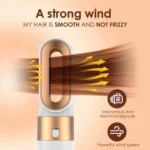 5in1 Electric Hair Dryer Blow Curler Set Detachable Styler Hot Air Brush Salon - Image 5