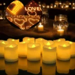Flameless LED Votive Candles Set 100+Hour Lasting Electric Candles Battery Operated Tealight - Image 11