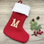 Christmas Alphabet Knitting Socks Christmas Tree Ornaments Christmas Decorations For Home - Image 13