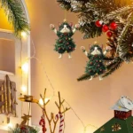 1PC Christmas Tree Pendants Cute Cat Hanging Ornaments for Car Backpack Xmas Tree Decorations Party Supplies New Year Gifts - Image 8