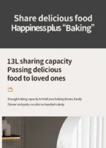 13L Air Fryers 26L Large Capacity Electric Fryer Oven Oilless Cooker Visible Window Household Kitchen Deep Fryer without Oil - Image 9