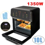 2400W 9L/1700W 12L/1350W 10L Hot Air Fryer Multi-function air fryer Automatic Programmes with LED Touch Screen timable air fryer - Image 6