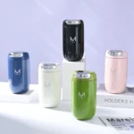 Stainless Steel 316 Vacuum Insulated Tumbler Cup with One Push Open Lid Leak Proof Thermal Flask for Hot And Cold Drinks - Image 2