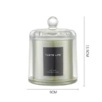 Voltsify Soy Wax Scented Candle Lime Basil and Citrus & Valley After the Rain & Sky Cypress - Image 13