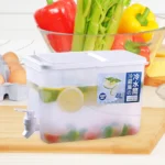 4L Refrigerator Cold Kettle Multifunction with Faucet Fridge Water Container Large Capacity Fridge Water Jug for Kitchen Fridge - Image 4