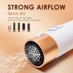 5in1 Electric Hair Dryer Blow Curler Set Detachable Styler Hot Air Brush Salon - Image 6