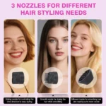 Professional Salon 3200W Hair Dryer,Features Negative Ion Generation&Heat Protection, 3-nozzle,Suitable for Home,Travel,Hotel - Image 3