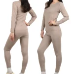 Women's Warm Underwear Set Seamless Thick Double Layer Warm