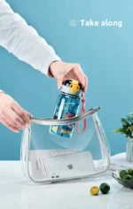 400ml Kids Water Sippy Cup With Straw Cartoon Water Bottles Outdoor Portable Drink Bottle Children's Lovely Cup Leakproof Water - Image 25