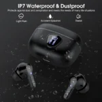 New Wireless Earbuds HiFi Stereo Headphones BT5.3 with ENC Noise Cancelling 48H LED Display Ear Buds IP7 Waterproof Earphones - Image 2