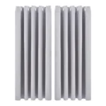【Lifeideas】Solid Colour Grommet Top Polyester 100% Blackout Curtains Pair Home Decoration Windows Doors - Image 23