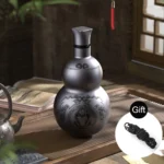 500ml Gourd Water Bottle Stainless Steel Thermal Insulation Cup Leakproof Double-Layer Insulated Cup for Women Men - Image 2