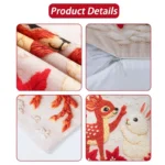 4pcs Merry Christmas Cushion Cover Home Decorations - Image 16