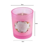 【Lifeideas】Handheld Gift Colored Glass Cup Fragrance Aromatherapy Candle - Image 8