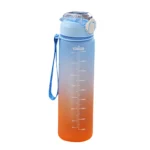 Sports Water Bottle Gradient Color Water Cup Portable Leakproof Gym Water Bottles With Handle And Straw Cup For Outdoor Travel - Image 2