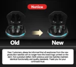 100% Original Lenovo GM2 Pro Bluetooth V5.3 TWS Wireless Earphones Stereo Sport Earbuds Game Music Dual Mode Low Latency Headset - Image 7