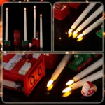 200-12PCS Flameless LED Taper Candles  Battery Operated Candles Bulk 11 Inch Flickeri - Image 12