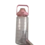 2L Sport Water Bottle With Straw Portable Leak-Large Capacity Water Cup With Motivational Quote Time Marker - Image 20