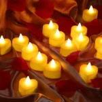 Flameless LED Votive Candles Set 100+Hour Lasting Electric Candles Battery Operated Tealight - Image 5