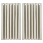 【Lifeideas】Solid Colour Grommet Top Polyester 100% Blackout Curtains Pair Home Decoration Windows Doors - Image 43