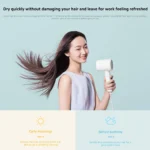 Xiaomi Mi Ionic Hair Dryer H300 Quick Dry Negative Iong Hair Care Professional For Home Mijia 1600W Compact Electric Hair Dryers - Image 10