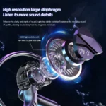 Gaming Earbud Gamer Headphone With Dual Microphones Typec&3.5mm In-ear Earphones HiFi Stereo Headsets Sport with Mic for Samsung - Image 5