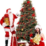 Christmas Tree Decorations Christmas Tinsel Garland Metallic Shiny Garland for Christmas Home and Living Room Decoration - Image 10