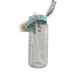 2L Sport Water Bottle With Straw Portable Leak-Large Capacity Water Cup With Motivational Quote Time Marker - Image 29