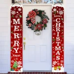 A Pair of Christmas Banners for Holidays: Suitable for Home, Party, or Garden Decoration -180cm/70.8 Inches X 30cm/11.8 Inches - Image 2