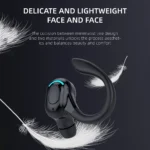 Waterproof Single Ear Earbuds Bluetooth-compatible 5.2 Wireless Business Headset - Image 3