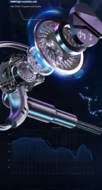 Gaming Earbud Gamer Headphone With Dual Microphones Typec&3.5mm In-ear Earphones HiFi Stereo Headsets Sport with Mic for Samsung - Image 13