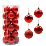 Colorful Christmas Balls Ornaments Merry Christmas Decorations For Home - Image 8