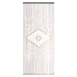 Bohemian Bamboo Bead Door Curtain 2*0.9M Chocolate Color Natural Wood Home Decor Ventilation Sunlight Block for Home Bedroom - Image 14