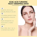 Medicube Collagen Peel off Mask Turmeric Wrapping Night - Image 11
