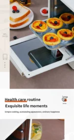 12L Large Capacity Electric Air Fryers Toaster Oven mechanical Household Kitchen 360°Baking Convection Oven Deep Fryer Oil free - Image 11