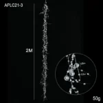 Fishing Line Fixed Pearl Chain Connected Beads Christmas Ice Crystal Pendant Bead String Rattan - Image 5