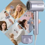 Professional Salon 3200W Hair Dryer,Features Negative Ion Generation&Heat Protection, 3-nozzle,Suitable for Home,Travel,Hotel - Image 21