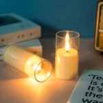 LED Candles Lights Flameless Candle Atmosphere Lamp Battery Operated Electronic Candle Lamp - Image 2