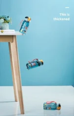 400ml Kids Water Sippy Cup With Straw Cartoon Water Bottles Outdoor Portable Drink Bottle Children's Lovely Cup Leakproof Water - Image 16