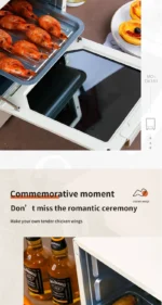 12L Large Capacity Electric Air Fryers Toaster Oven mechanical Household Kitchen 360°Baking Convection Oven Deep Fryer Oil free - Image 12