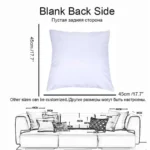 Christmas Cushion Cover Decoration Home Santa Decorations - Image 8