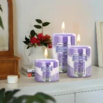 Voltsify 3Pcs Scented Candle Set for Living Room Bedroom Dining Bathroom - Image 2