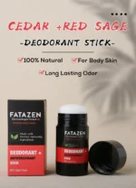 50g Cedar Red Sage Scented Deodorant Stick Men Women Long Lasting Deodorant Daily Use - Image 9