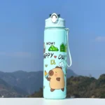700ml Capybara Cute Water Cup with Straw & Handle Kawaii Travel Water Bottle Large Capacity Drinking Bottle for Fitness Sports - Image 14