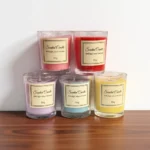 New Christmas Aromatherapy Candle Premium Gift Box Glass Handmade Soy Wax Smokeless Creative Aromatherapy Candle Companion Gift - Image 2