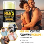 Men Sandalwood Deodorant Stick Anti Sweating Keep Drying Lasting Fragrance Remove Armpit Odor Underarm Refresh Sticks Refresh - Image 4