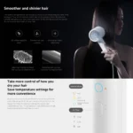 Xiaomi Mi Ionic Hair Dryer H300 Quick Dry Negative Iong Hair Care Professional For Home Mijia 1600W Compact Electric Hair Dryers - Image 6
