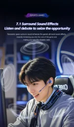 Gaming Earbud Gamer Headphone With Dual Microphones Typec&3.5mm In-ear Earphones HiFi Stereo Headsets Sport with Mic for Samsung - Image 14