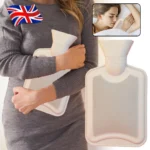 2 Litre Hot Water Bottles Natural Rubber Capacity Heat Therapy Pain Relief